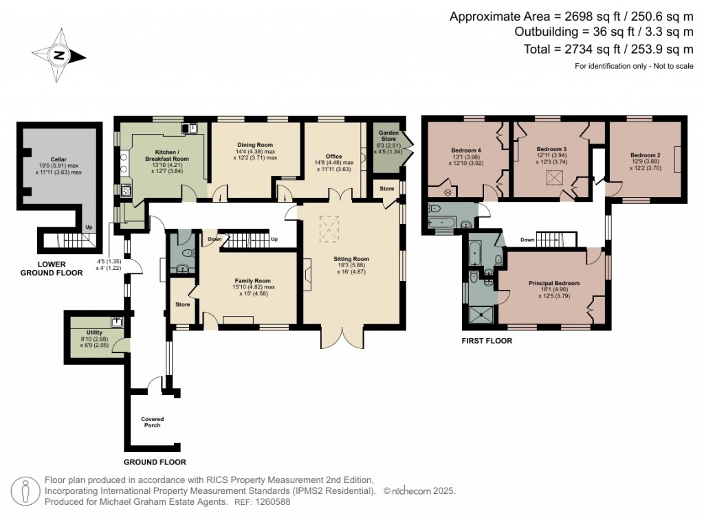 Floorplans For Winslow Road, Great Horwood, MK17