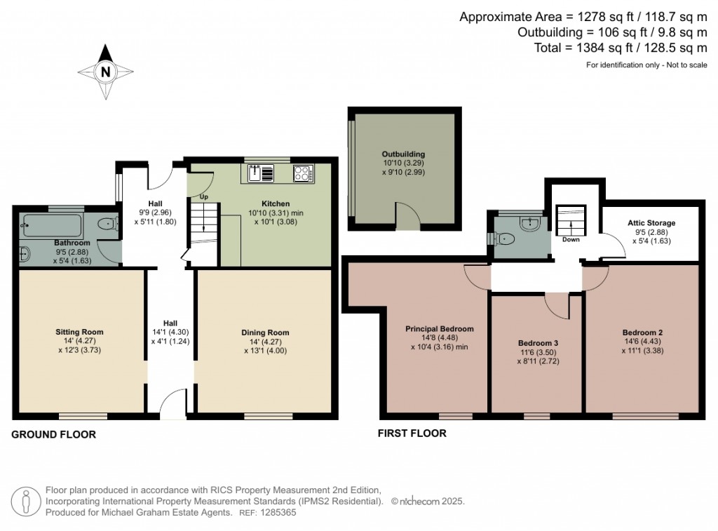 Floorplans For Little Horwood Road, Great Horwood, MK17