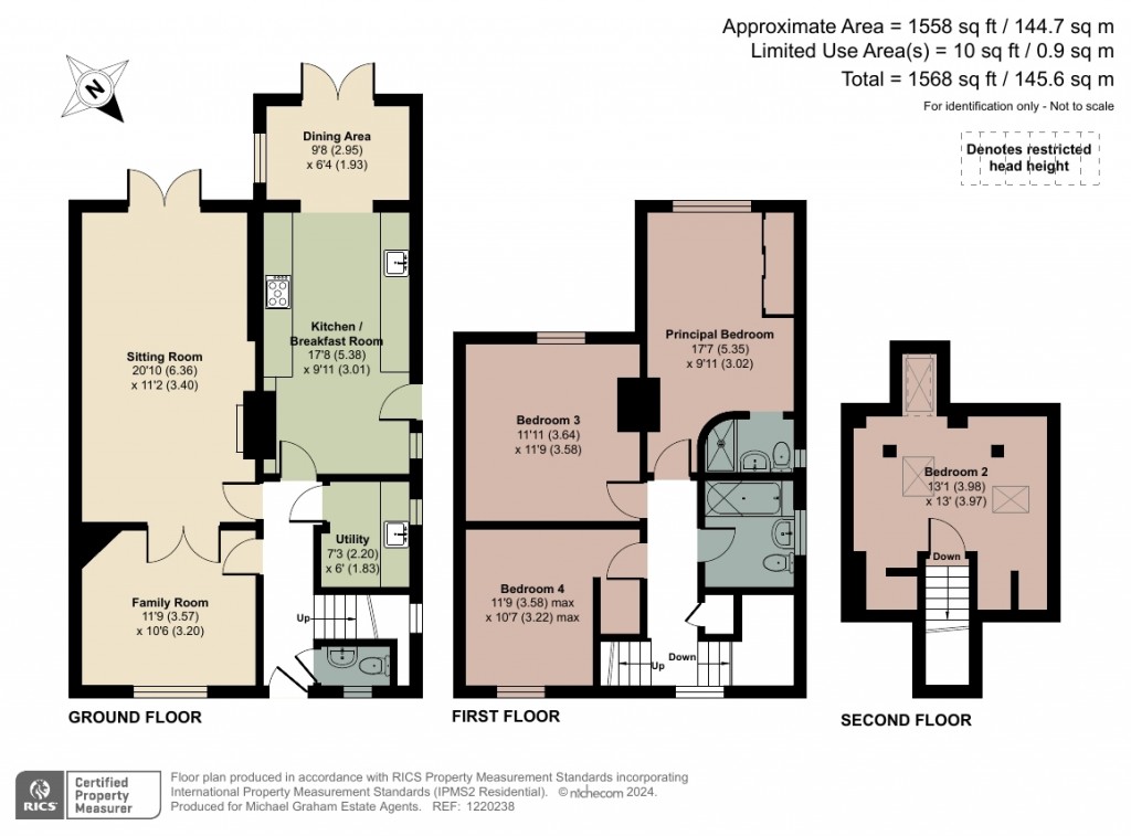 Floorplans For London Road, Buckingham, MK18