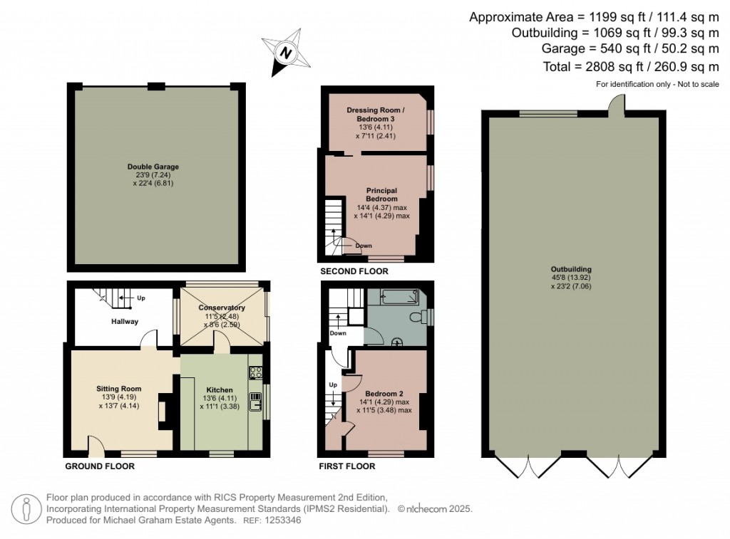 Floorplans For Sunny View, Tingewick Road, MK18