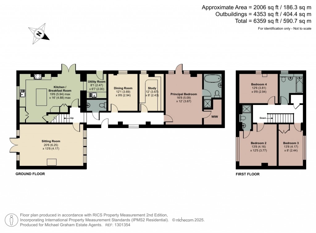 Floorplans For Claydon Hill Farm Barns, Steeple Claydon, MK18