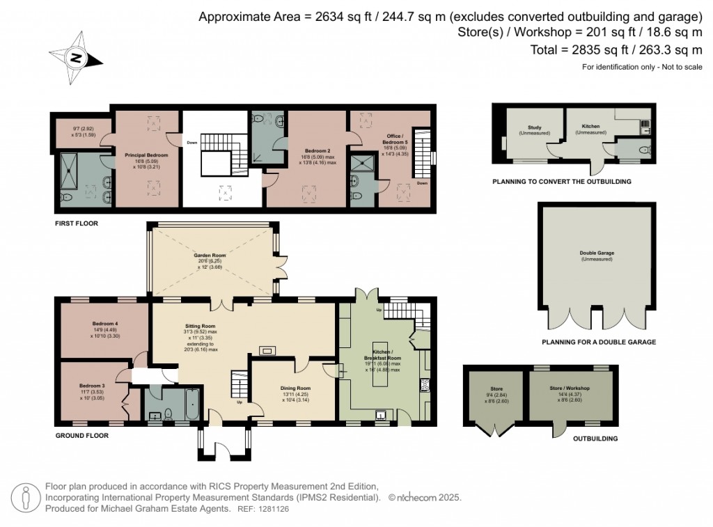 Floorplans For High Street, Croughton, NN13