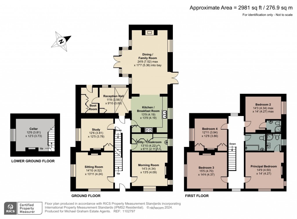 Floorplans For Hogshaw, Buckingham, MK18