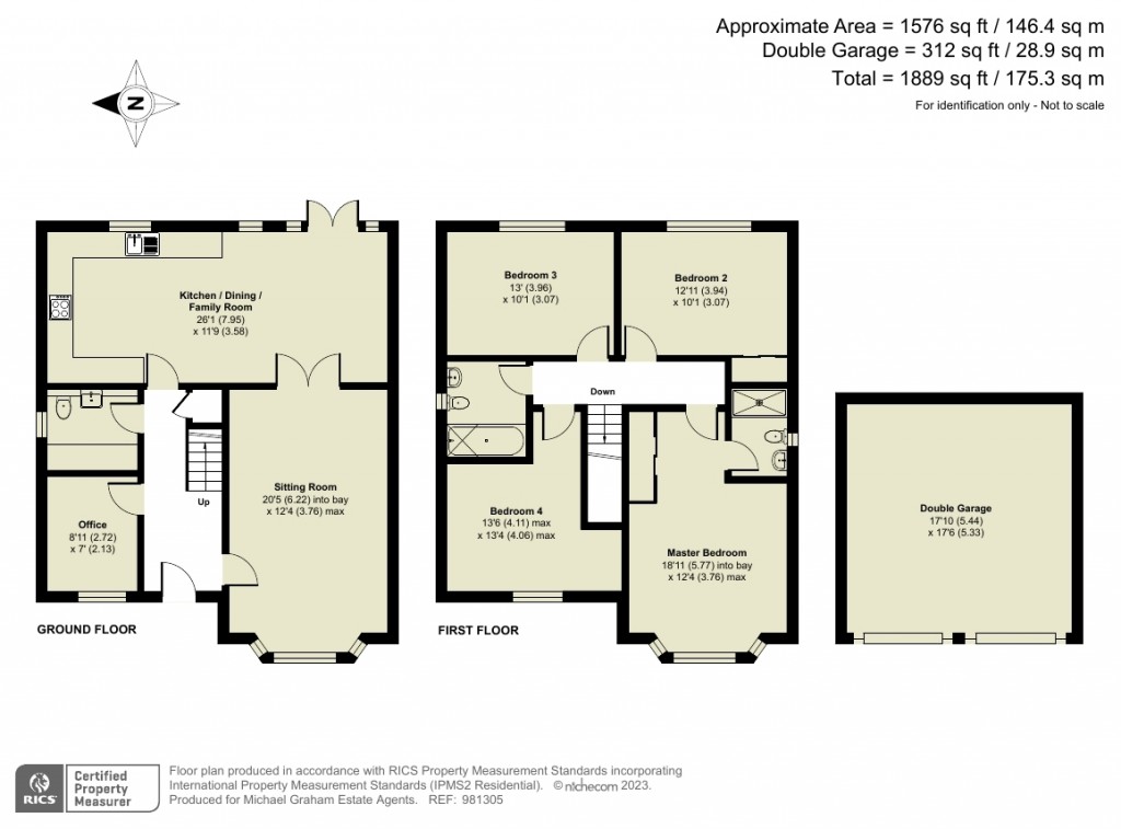 Floorplans For Toll Gate Street, Tingewick, MK18