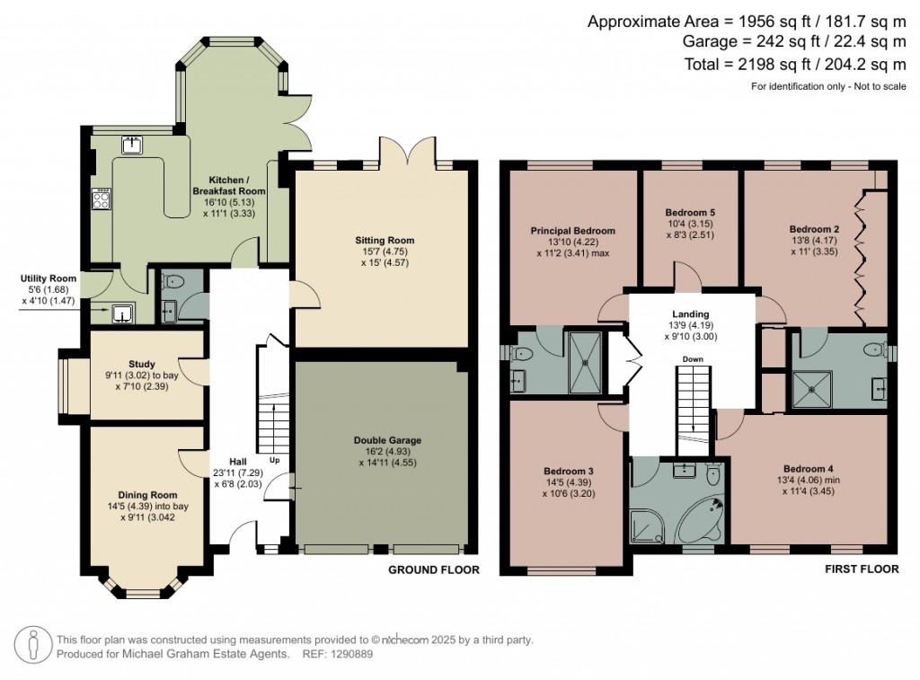 Floorplans For Pintail Close, Aylesbury, HP19