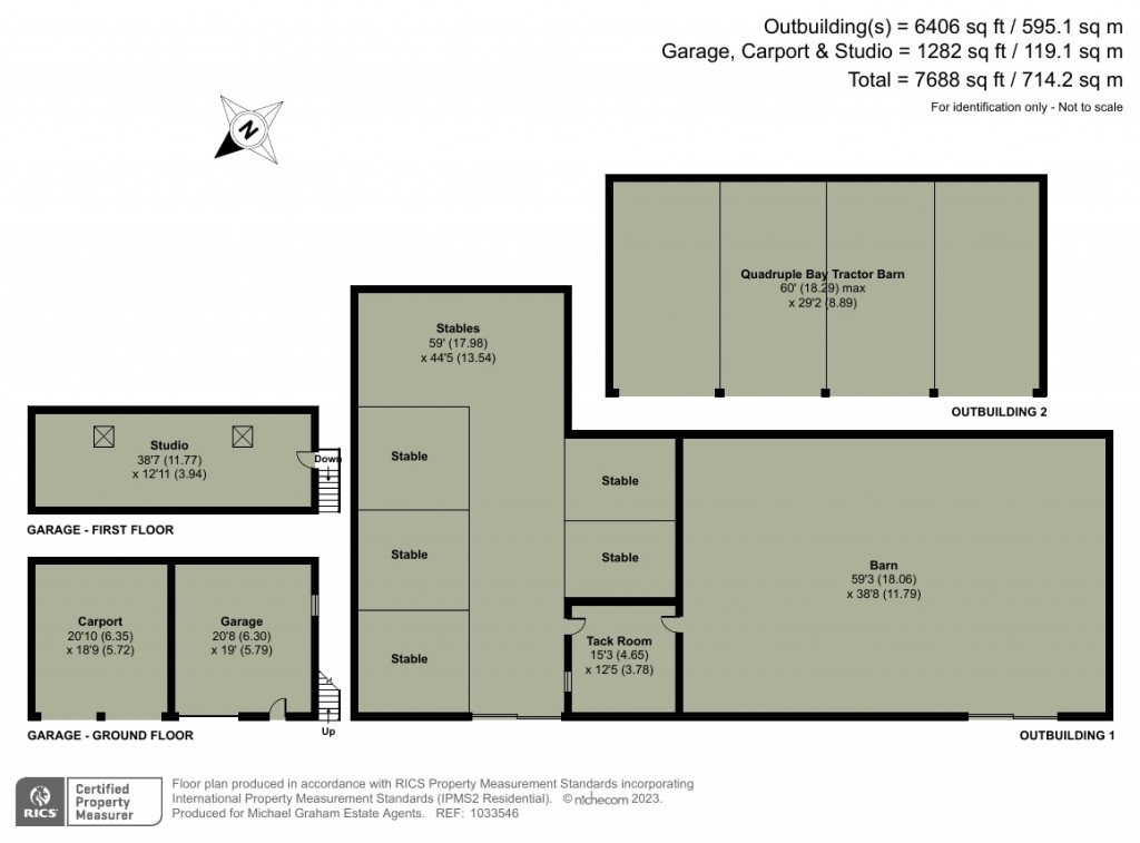 Floorplans For Oak Lodge Farm, Hillesden, MK18