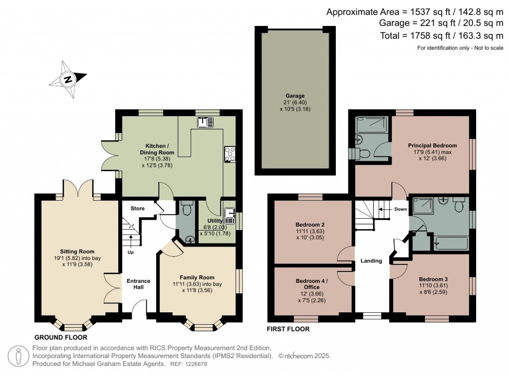 Floorplans For Penda Road, Buckingham, MK18