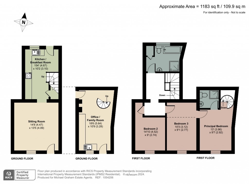 Floorplans For Chapel Lane, Whitfield, NN13