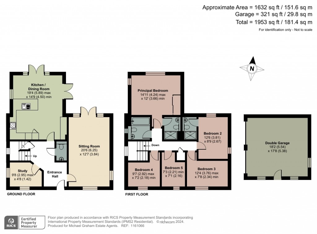 Floorplans For Mitchinson Street, Steeple Claydon, MK18