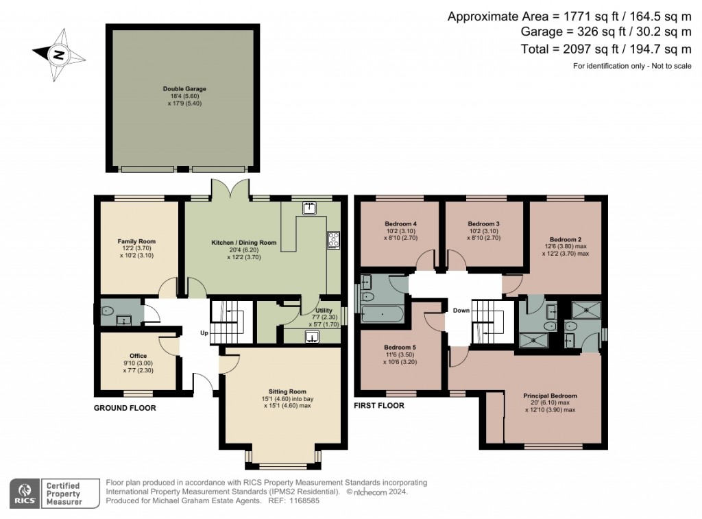 Floorplans For Becketts Lane, Steeple Claydon, MK18