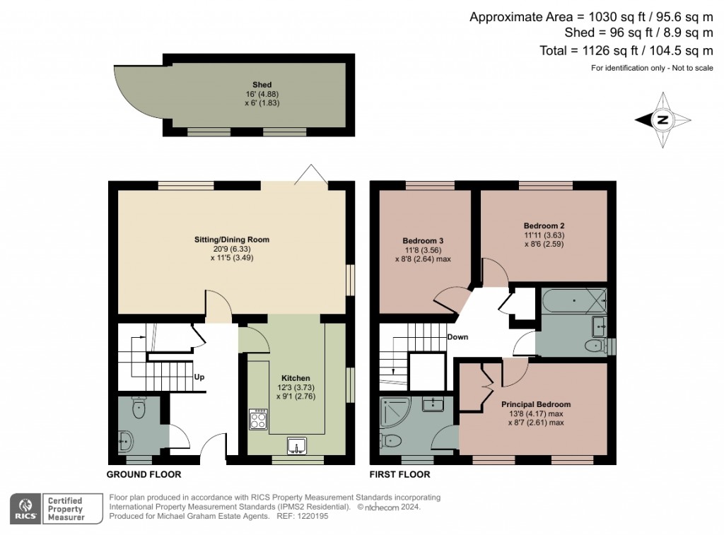 Floorplans For Field Close, Tingewick, MK18