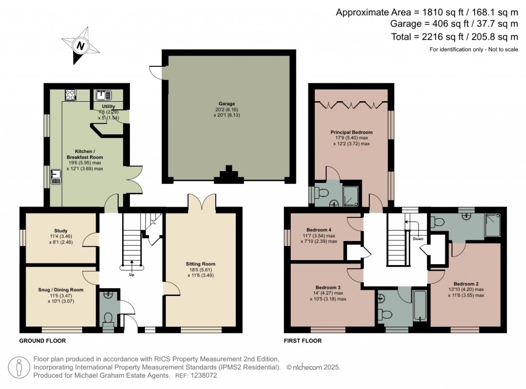 Floorplans For Winters Way, Steeple Claydon, MK18