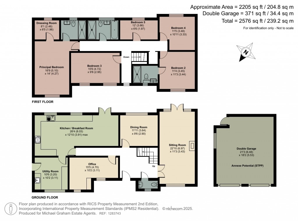 Floorplans For Shepperds Close, North Marston, MK18
