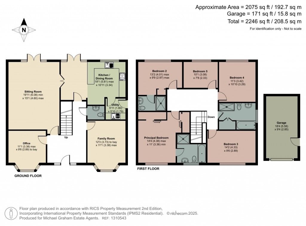 Floorplans For Foundry Drive, Buckingham, MK18