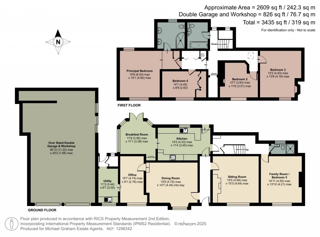 Floorplans For Main Street, Tingewick, MK18