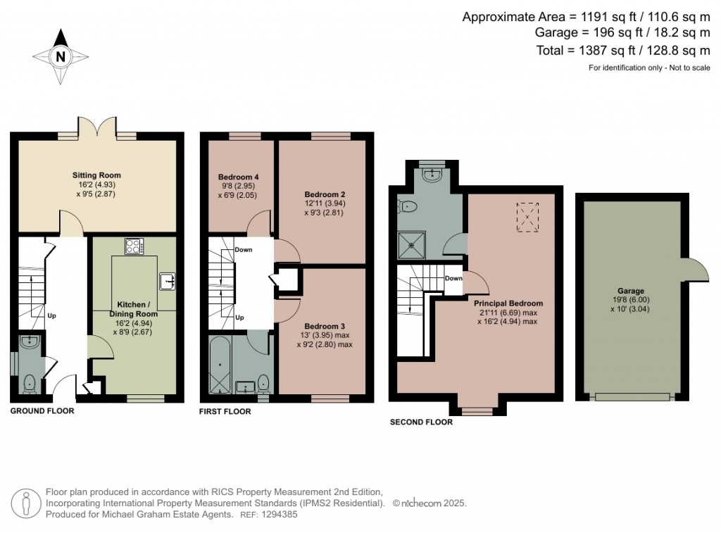 Floorplans For Homestead Lane, Steeple Claydon, MK18