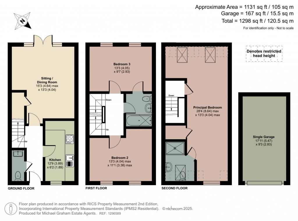Floorplans For Frideswide Street, Buckingham, MK18