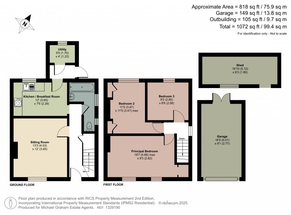 Floorplans For The Maltings, Chackmore, MK18