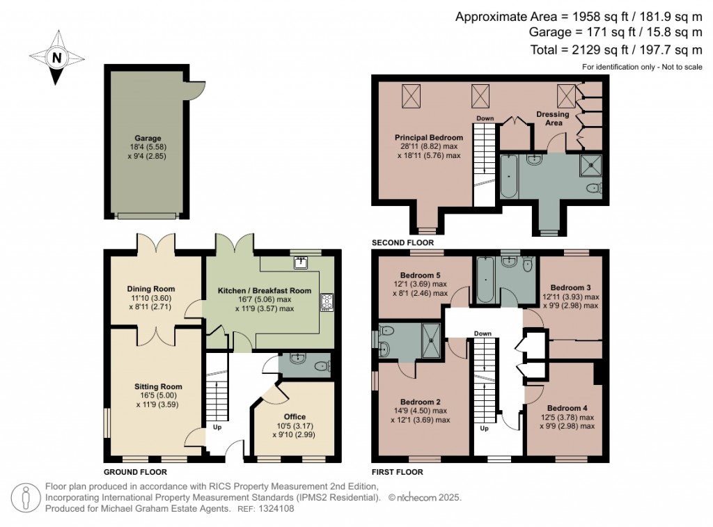 Floorplans For Newcombe Crescent, Buckingham, MK18