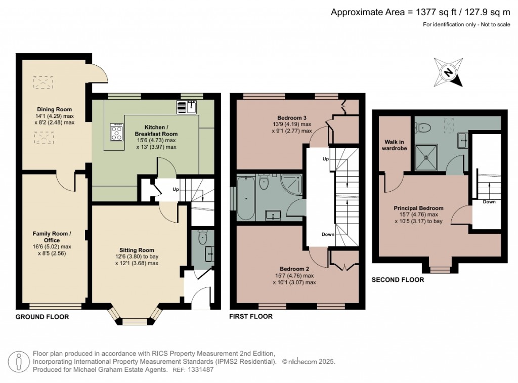 Floorplans For Rustics Close, Calvert, MK18