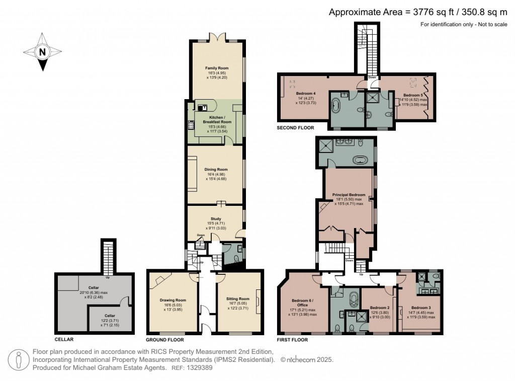 Floorplans For Castle Street, Buckingham, MK18