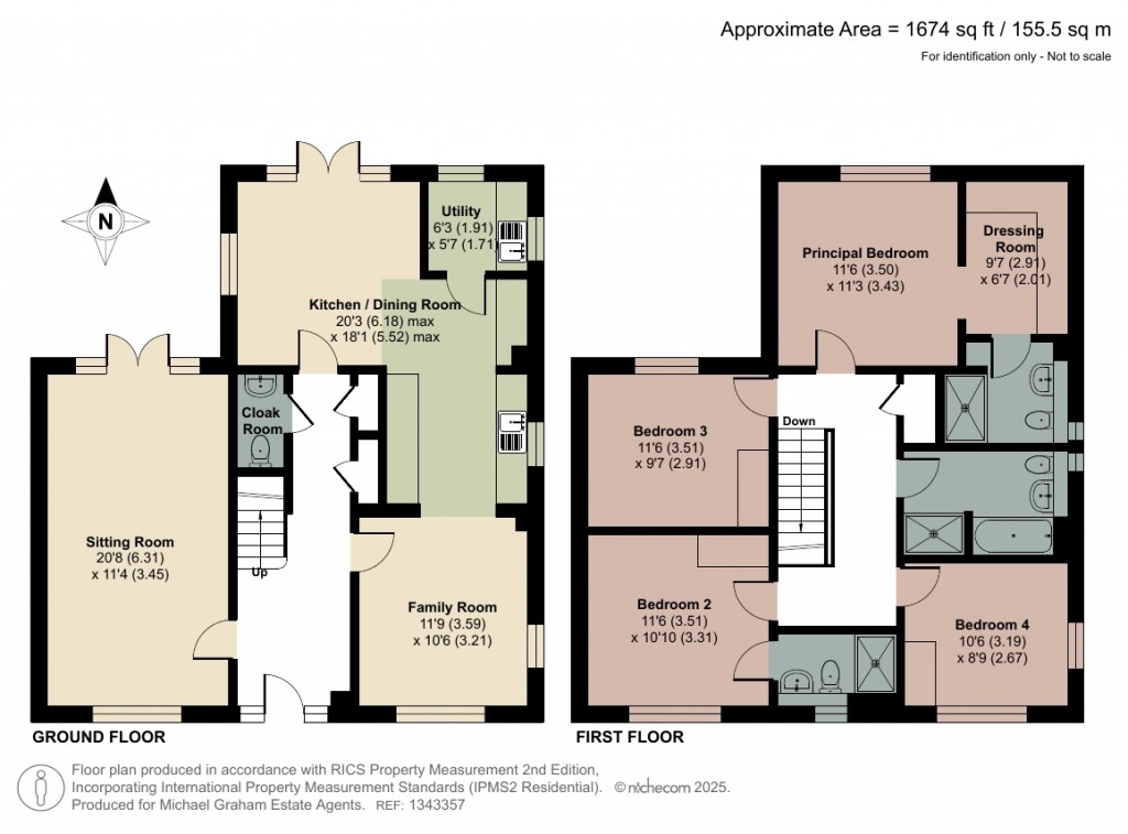 Floorplans For Moreton Fields, Moreton Road, MK18