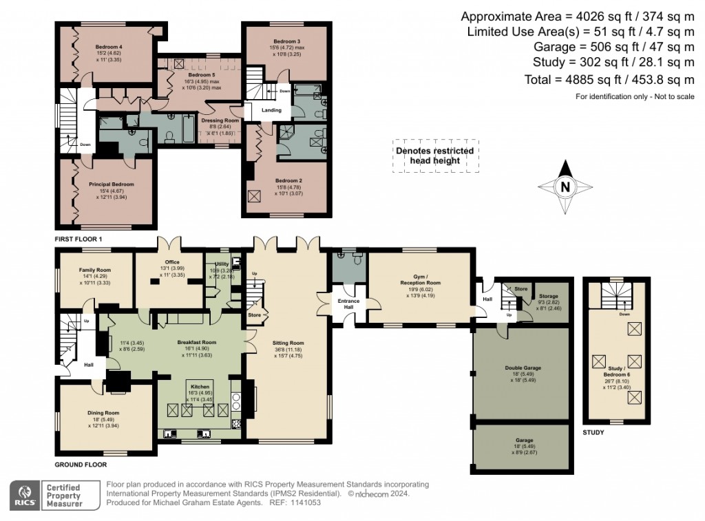 Floorplans For Crunnells Green, Preston, SG4