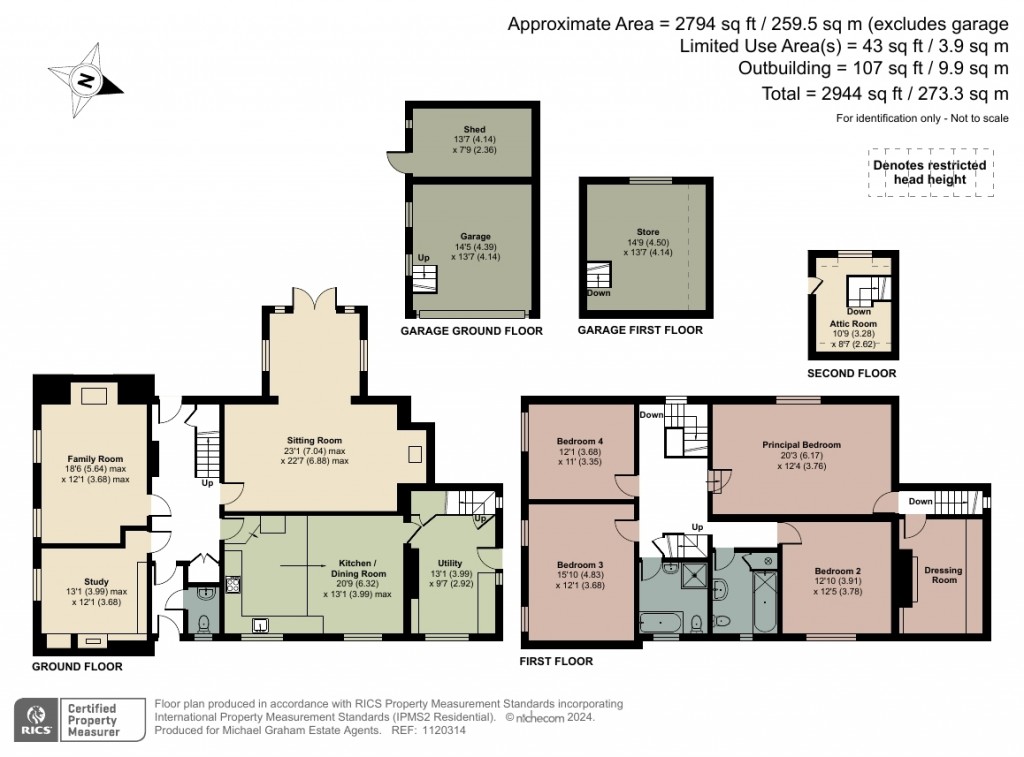 Floorplans For Ampthill Road, Shefford, SG17