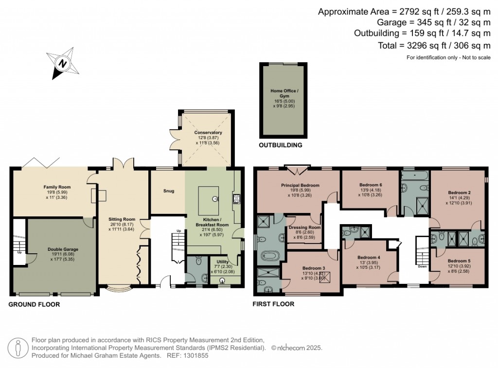 Floorplans For Blackhorse Lane, Hitchin, SG4
