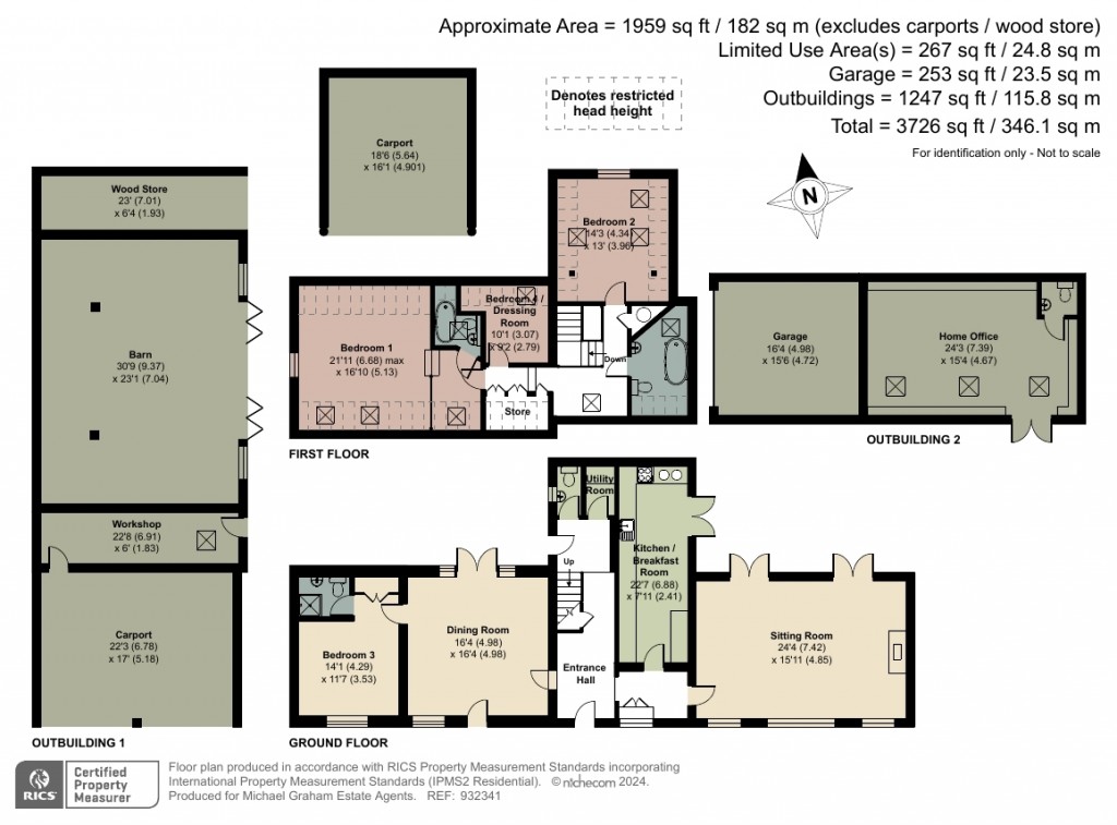 Floorplans For Westmill Lane, Ickleford, SG5