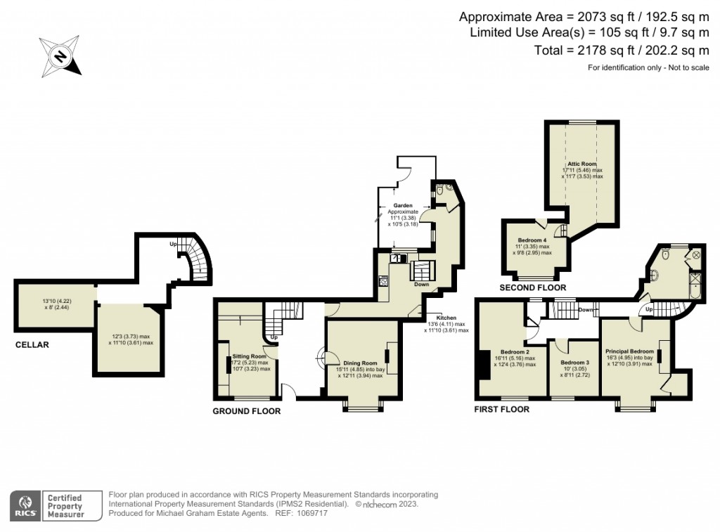 Floorplans For Tilehouse Street, Hitchin, SG5