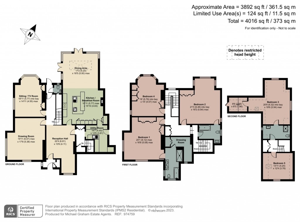 Floorplans For Hitchin Hill, Hitchin, SG4