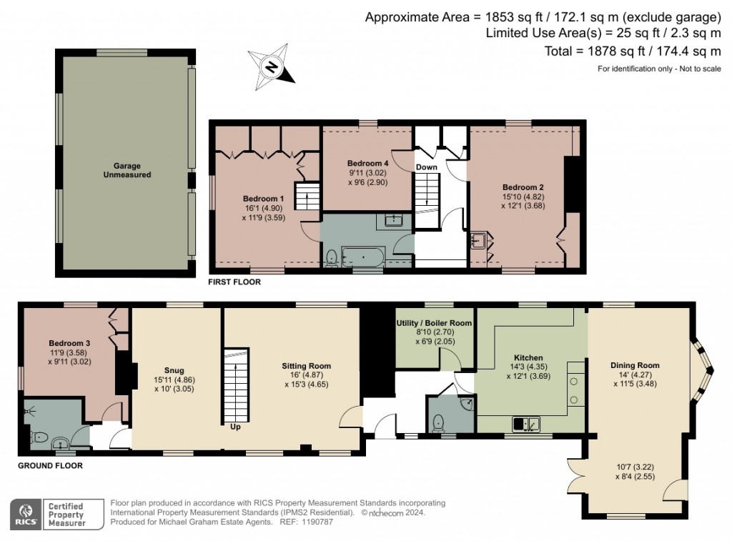Floorplans For West Street, Lilley, LU2