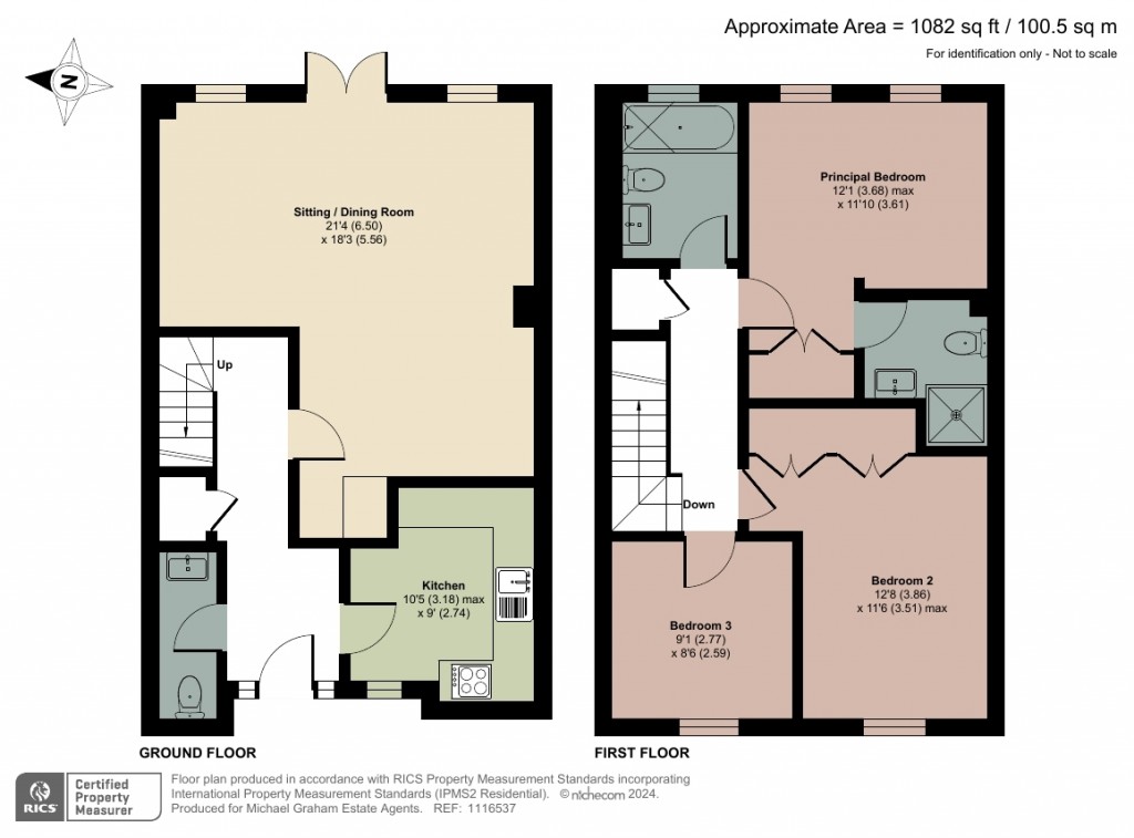 Floorplans For Middlemarch, Fairfield, SG5