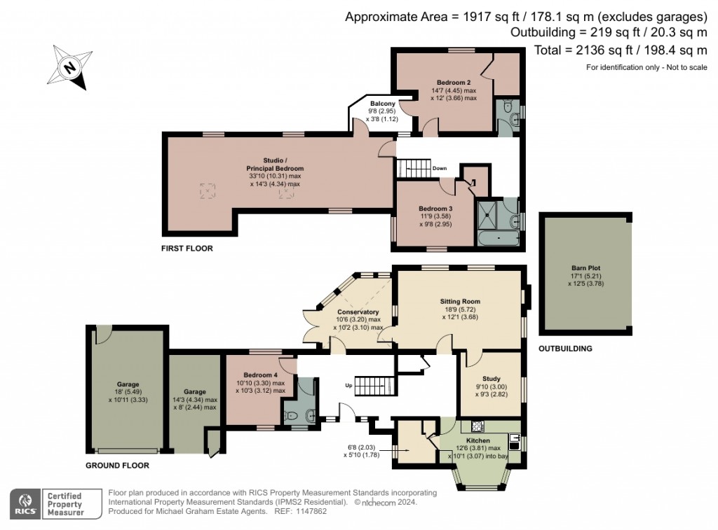 Floorplans For Whinbush Grove, Hitchin, SG5