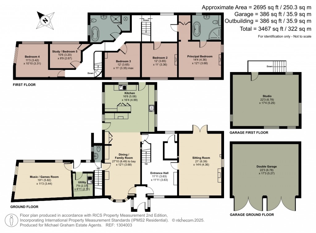 Floorplans For Wrayfields, Stotfold, SG5