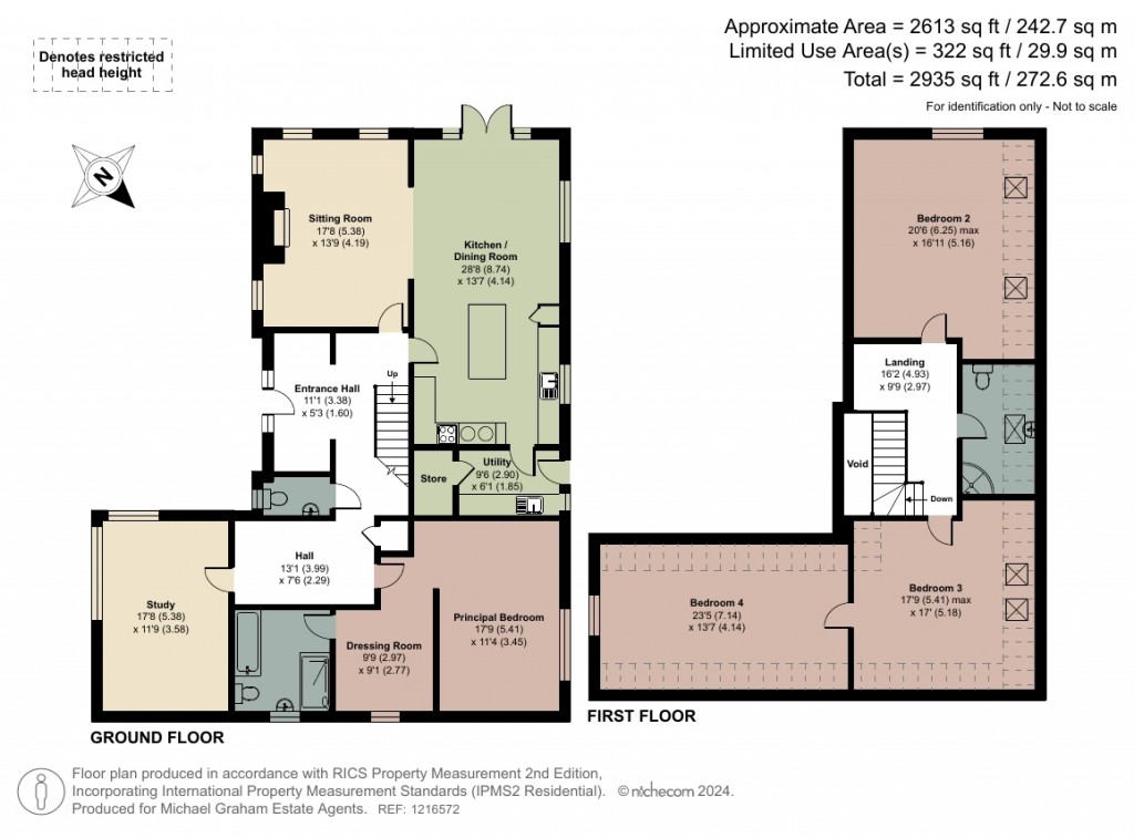 Floorplans For Mill Lane, Gosmore, SG4