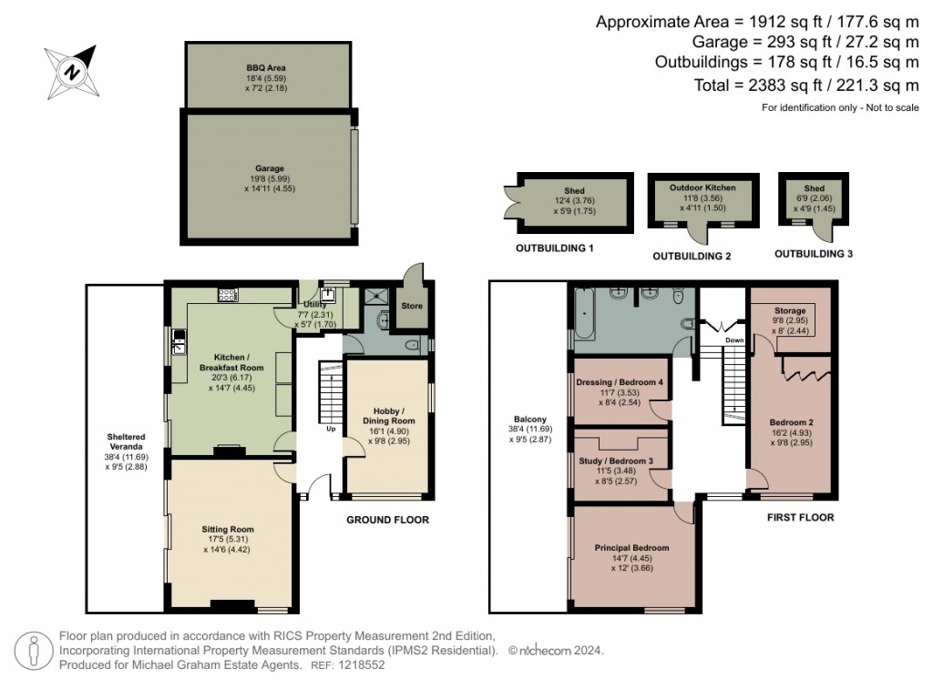 Floorplans For High Street, Langford, SG18