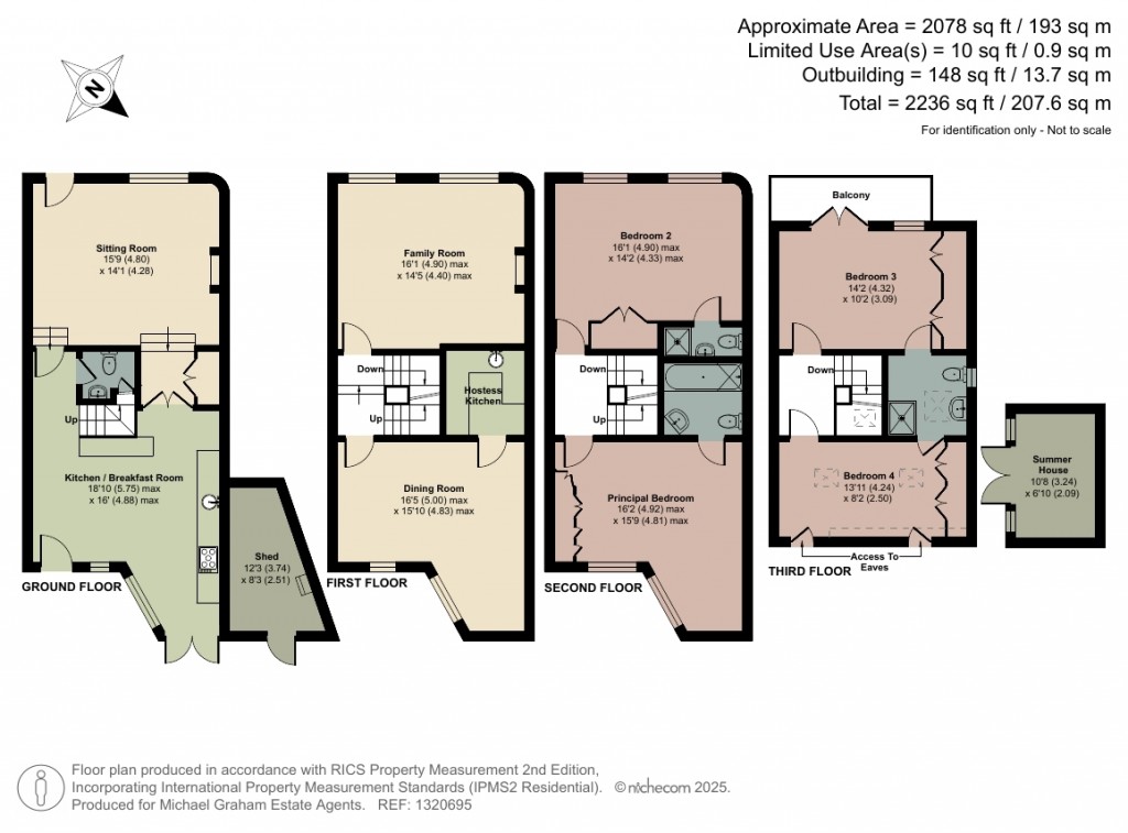 Floorplans For Tilehouse Street, Hitchin, SG5