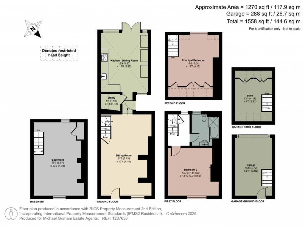 Floorplans For Tilehouse Street, Hitchin, SG5