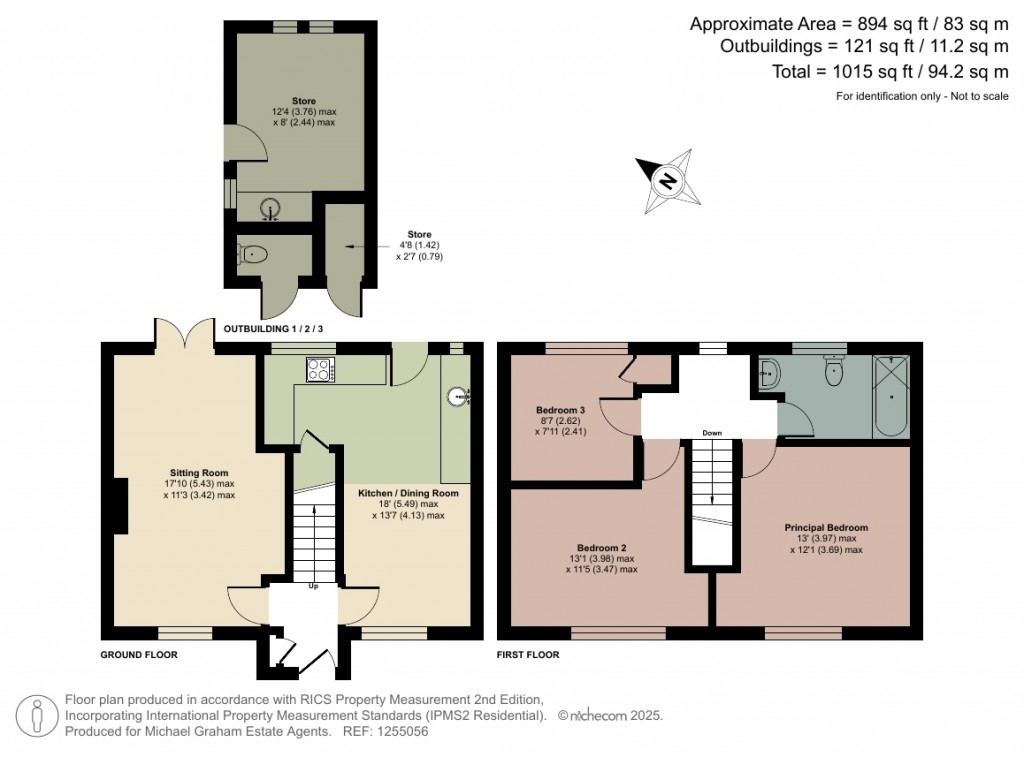 Floorplans For Waterdell Lane, St. Ippolyts, SG4