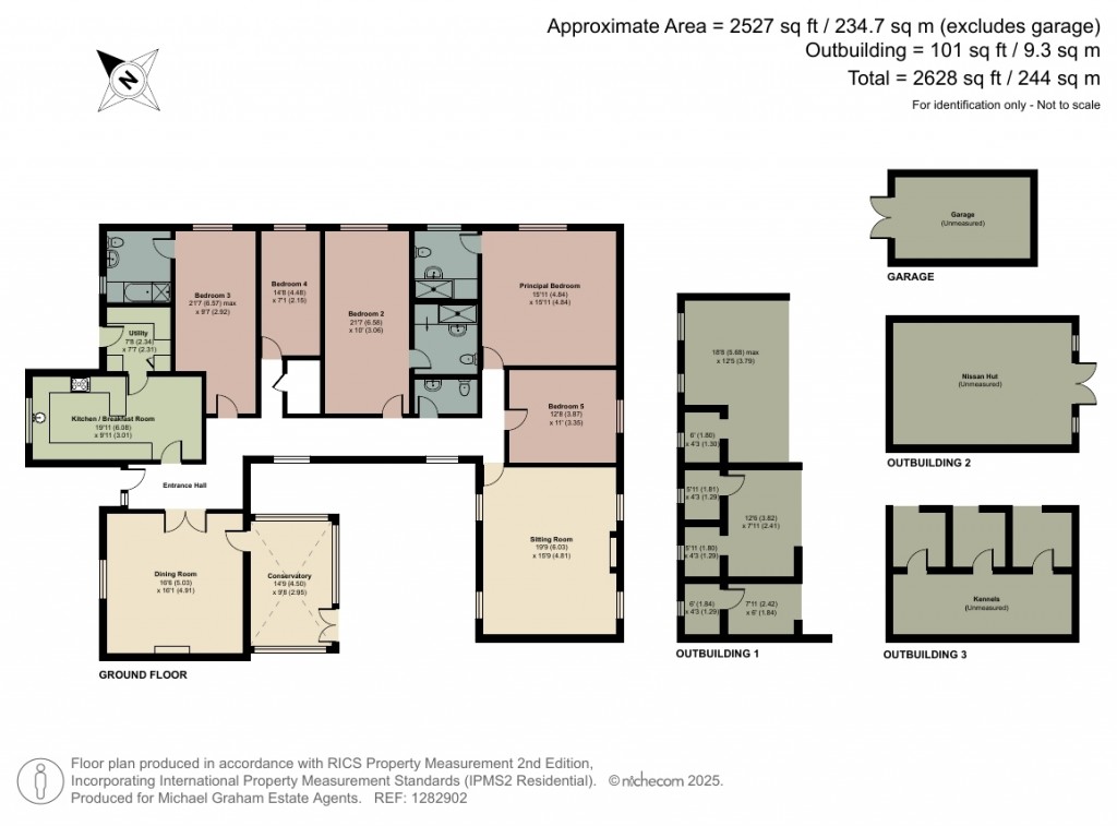 Floorplans For Slip End, Royston Road,, SG7