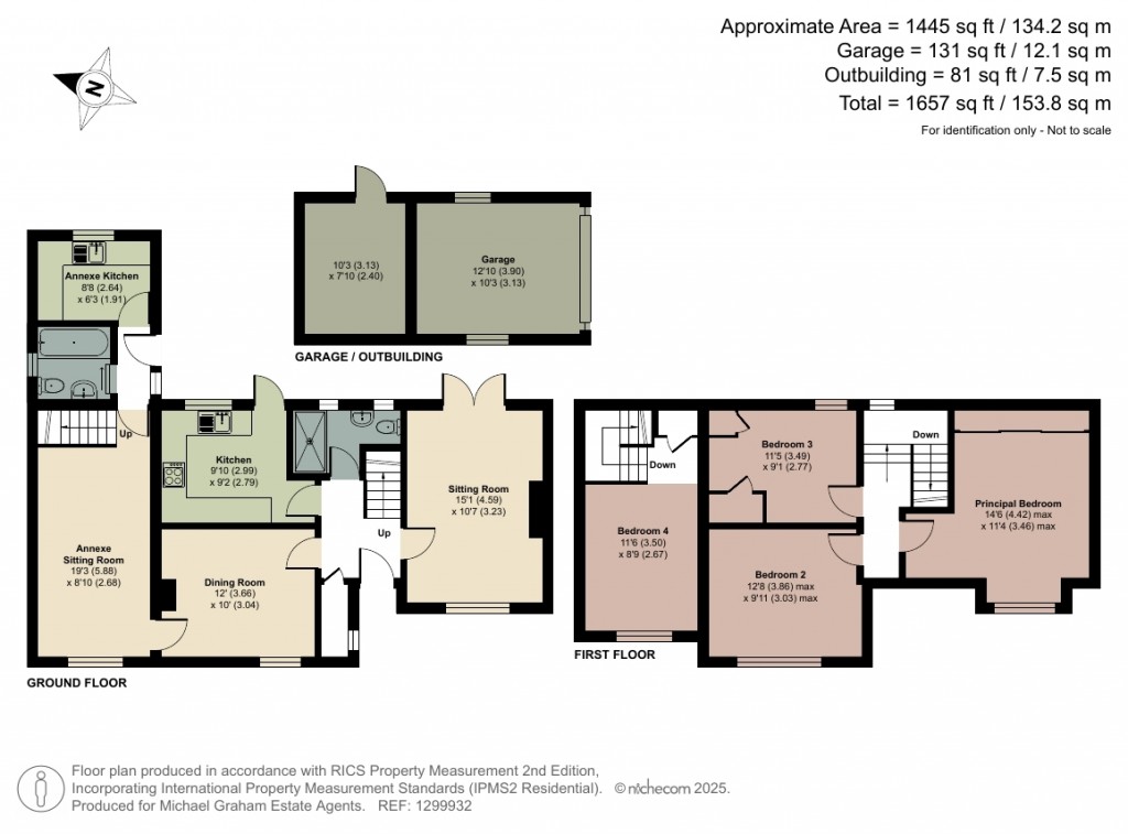 Floorplans For Graveley Road, Great Wymondley, SG4