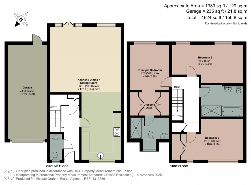 Floorplans For Saxon Rise, Pirton, SG5