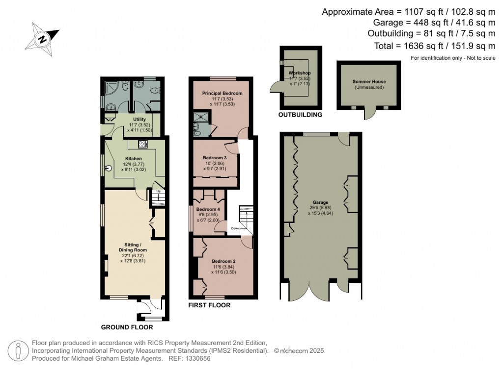 Floorplans For Hitchin Road, Stotfold, SG5