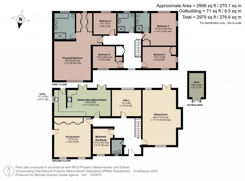 Floorplans For Tamworth Stubb, Walnut Tree, MK7