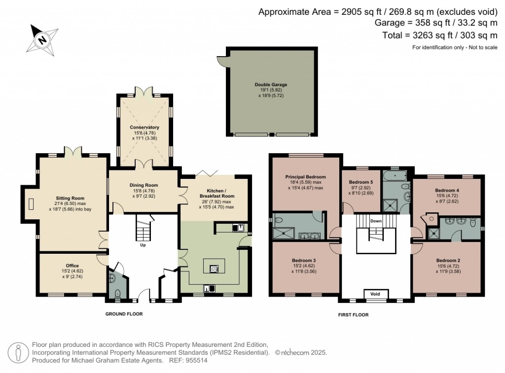 Floorplans For Gregories Drive, Wavendon Gate, MK7