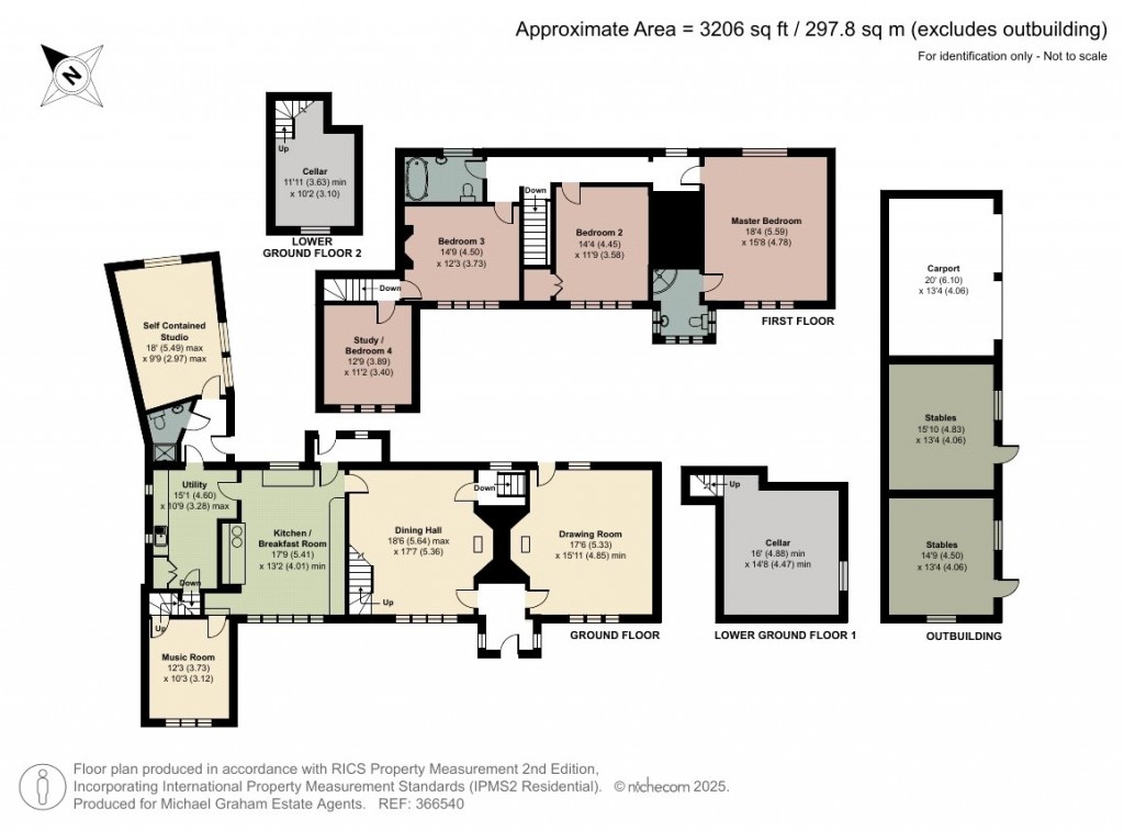 Floorplans For Watling Street, Little Brickhill, MK17