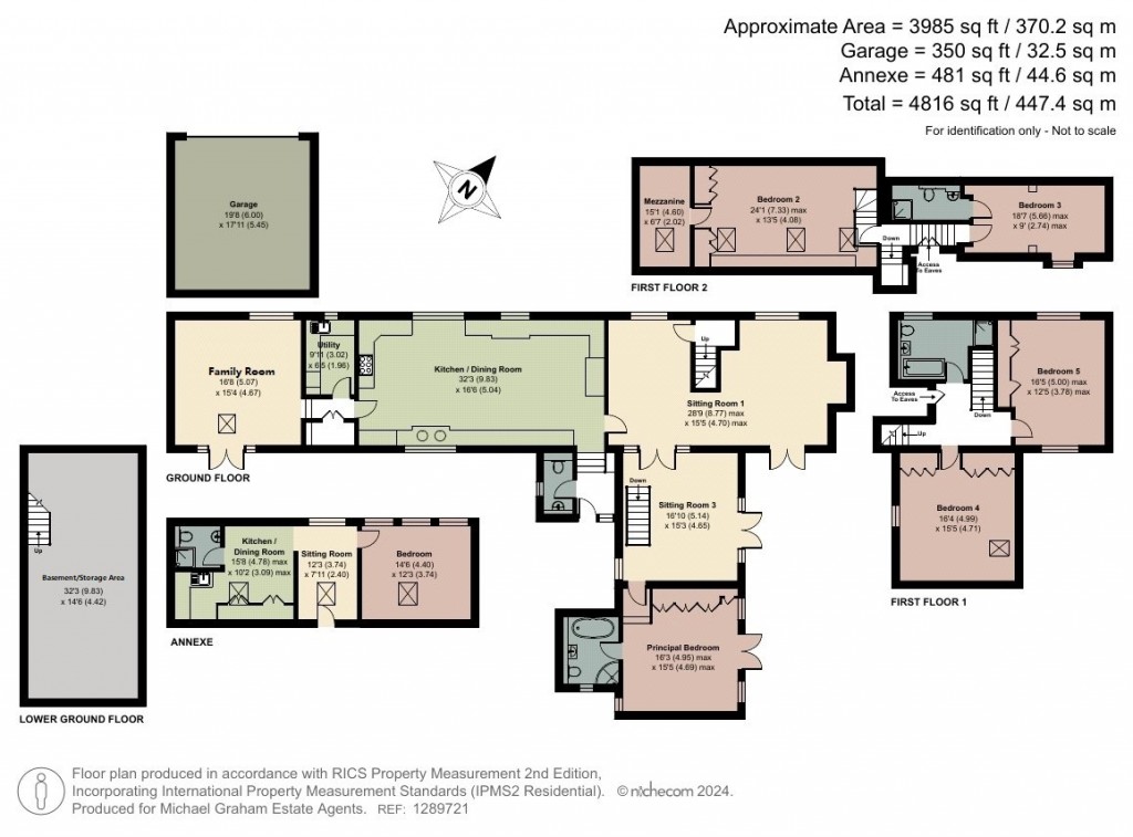 Floorplans For Church Lane, Loughton, MK5