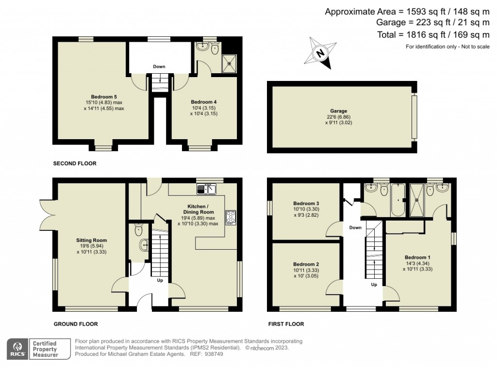 Floorplans For Romney Way, Whitehouse, MK8